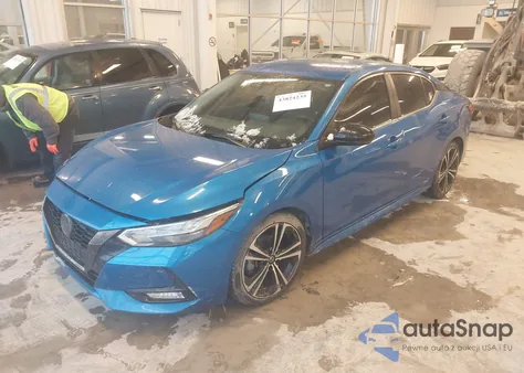 2020 Nissan Sentra Sr Xtronic Cvt z USA, uszkodzony, nr VIN 3N1AB8DV8LY222320